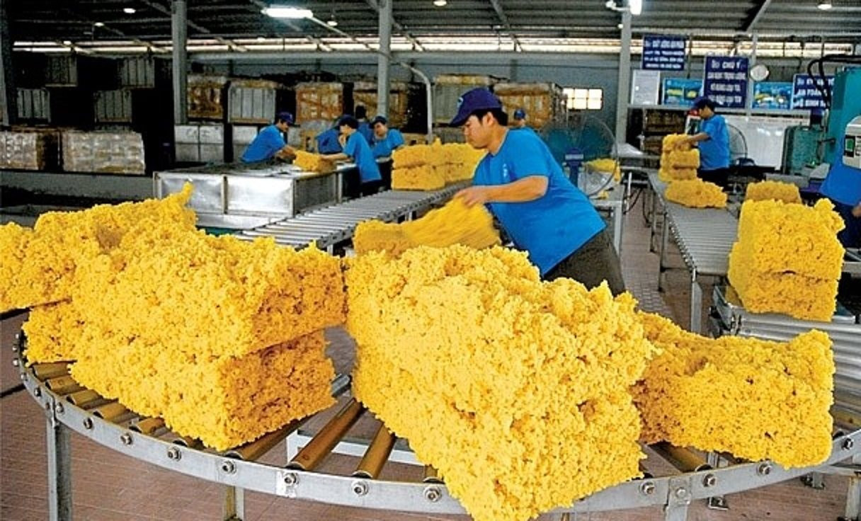 9 tháng, xuất khẩu cao su Việt Nam đạt hơn 2,3 tỷ USD
