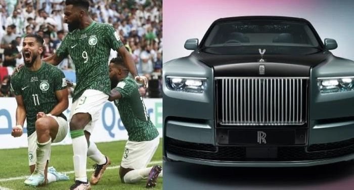 'Hạ đẹp' Argentina, cả đội Saudi Arabia được thưởng hàng chục siêu xe Rolls Royce